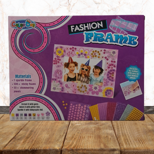 Cadre photo à customiser en mosaïque