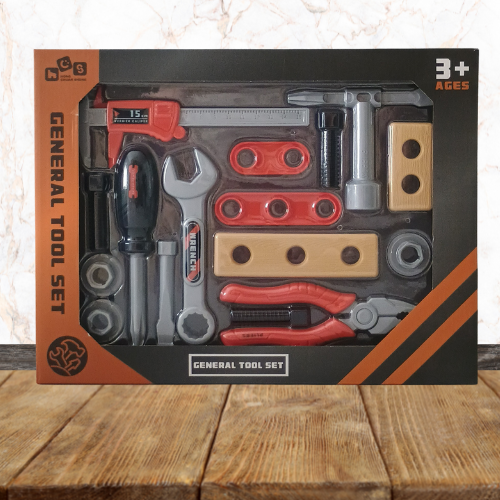 Coffret Outils de bricolage - 16 pièces