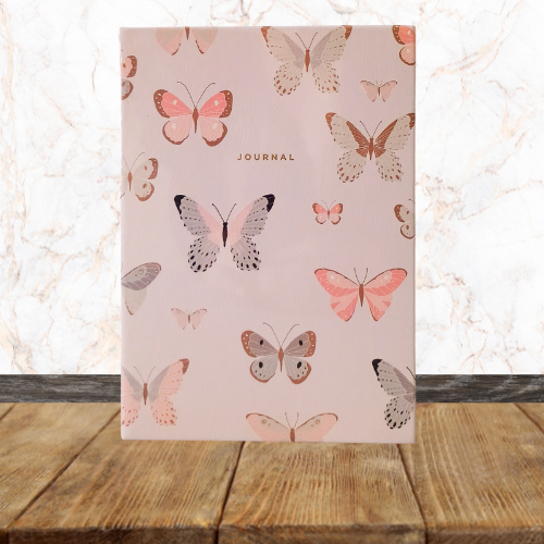 Carnet Journal Motif Papillons