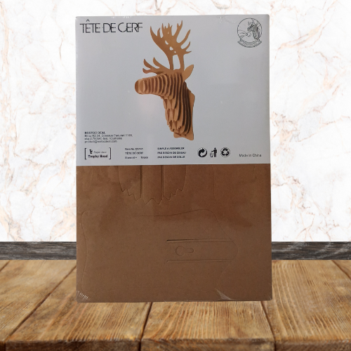 Figurine Tête de Cerf à Assembler