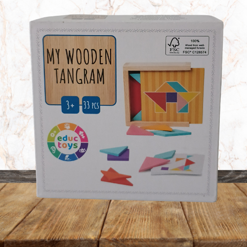 Mon Tangram en bois