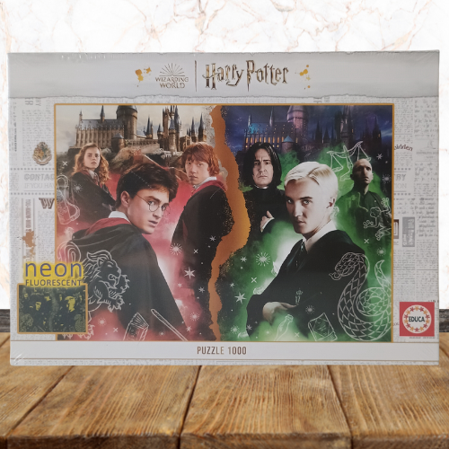 Puzzle 1000 pièces - Harry Potter Neon Fluorescent - 68x48 cm