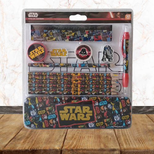 Coffret de coloriages et écritures - StarWars - 30 pièces