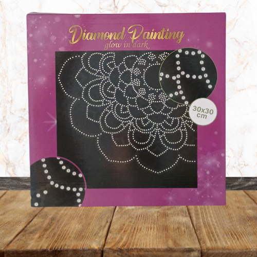 Peinture au diamant - 30x30x1.5 cm