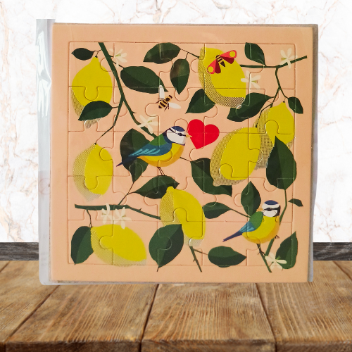 Carte Postale Puzzle + Enveloppe