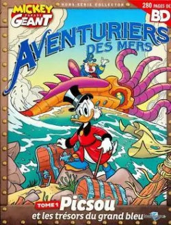 Livre occasion très bon état - Aventuriers des mers : Tome 1 - Picsou et les trésors du Grand Bleu
