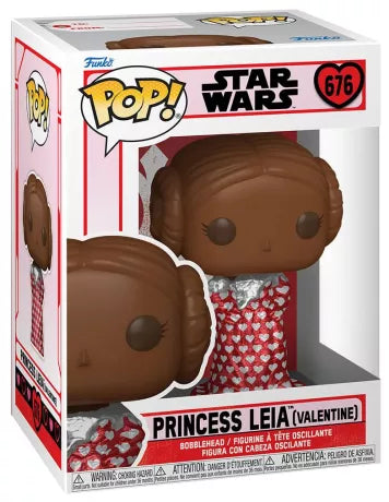 Figurine Pop Star Wars - Princess Leia (valentine) - 675