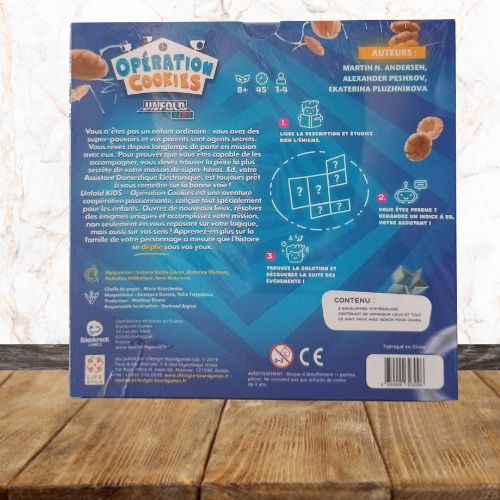 Opération Cookies - Jeu d'aventure et énigmes