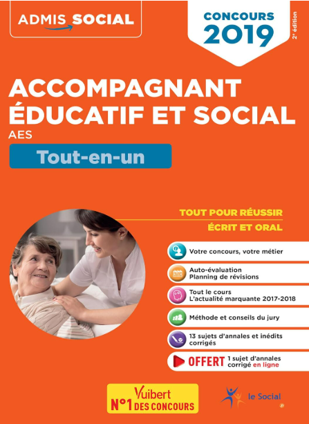Livre Occasion - Concours Accompagnant éducatif et social (AES) - Tout-en-un: Concours 2019 Broché